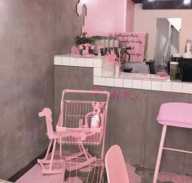 粉茶pink lounge加盟店形象图