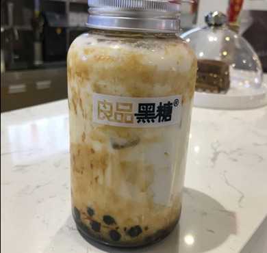 良品黑糖黑糖主题茶饮加盟店形象图