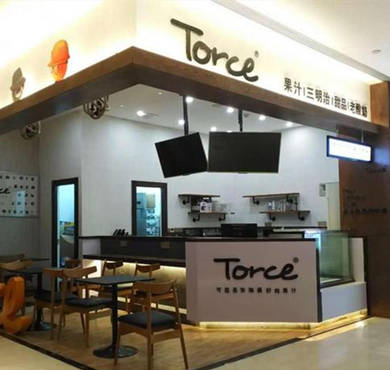 Torce通喜果汁加盟店形象图