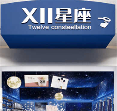 十二星座加盟店形象图