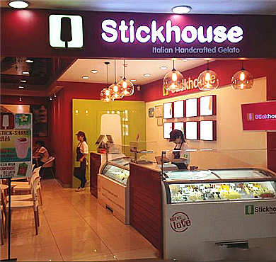 Stickhouse意式手工冰淇淋加盟店形象图