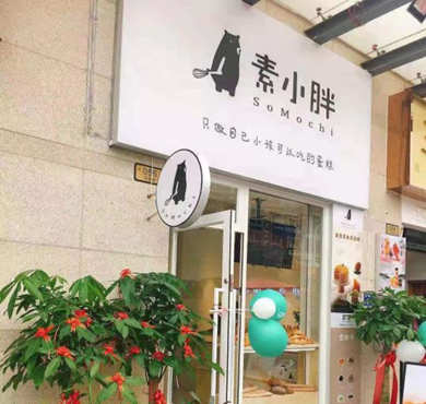 素小胖加盟店形象图