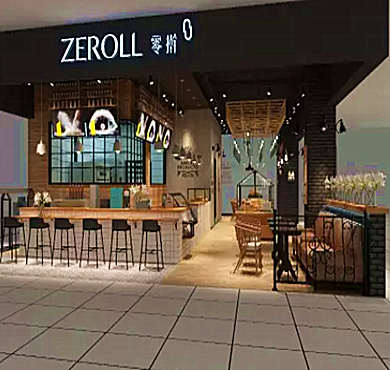 ZEROLL零擀面包加盟店形象图