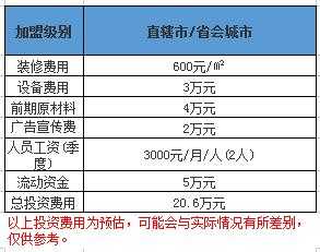 直辖市和省会城市开个熊猫一间店加盟店