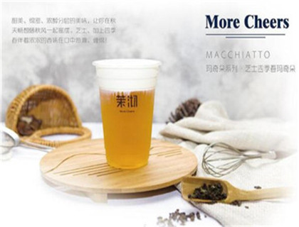 茉沏奶茶加盟店形象图